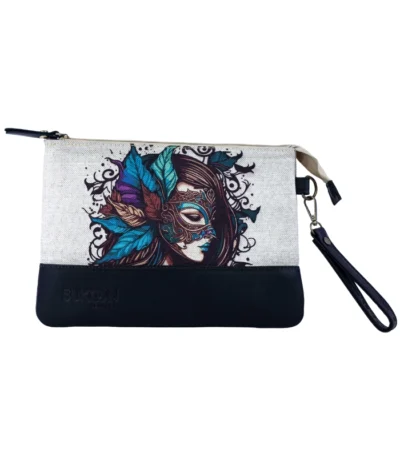 Lily’s Clutch front side Sukoon Leather