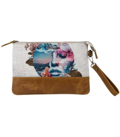 Gogos Clutch Front Sukoon Leather