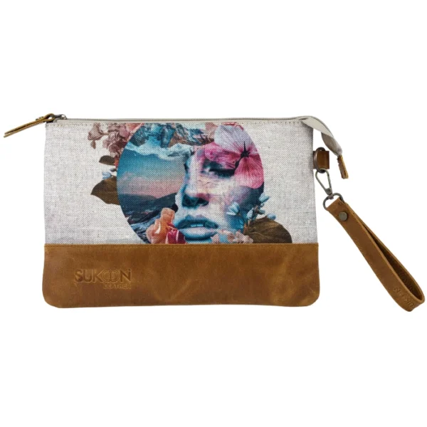 Gogos Clutch Front Sukoon Leather