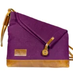 Plum Charm Shoulder Bag