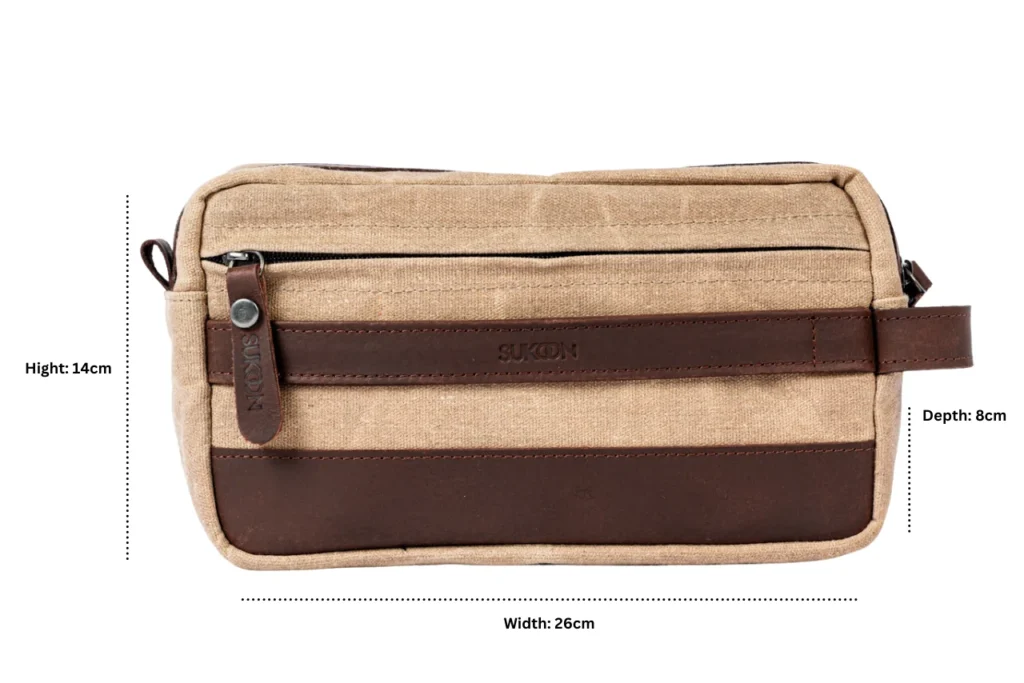 Sand Beige & Chocolate Dimintions Handbag_result