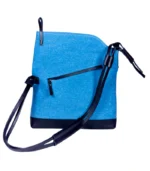 Skyline Blue Shoulder Bag - Image 8