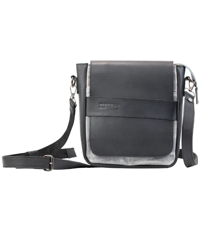 Storm Ash Small Messenger Bag Sukoon Leather