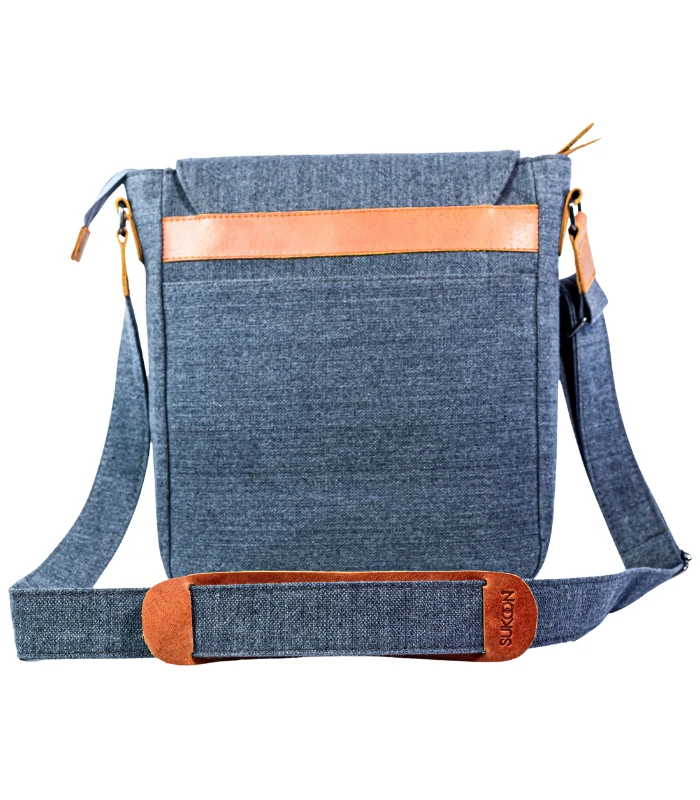 The Denim Voyager Messenger Bag (4)