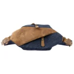 Midnight Nomad leather crossbody bag by Sukoon