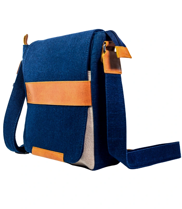 The Navy Horizon Messenger Bag (3)