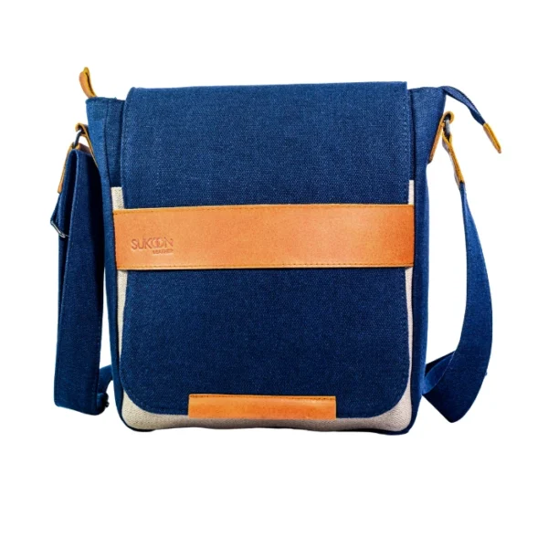 The Navy Horizon Messenger Bag
