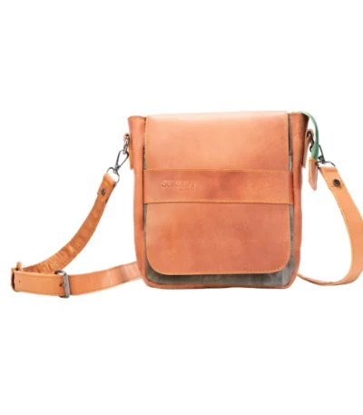 Sunset Olive Small Messenger Bag