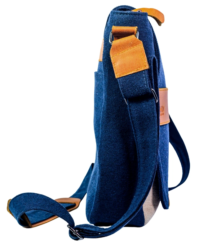 The Navy Horizon Messenger Bag (5)